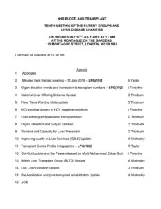 LPG Meeting Agenda 17 07 19