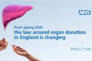 Organ donation PSC Support Pass it on f