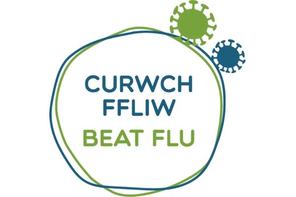 Beat Flu logo from NHS Wales
