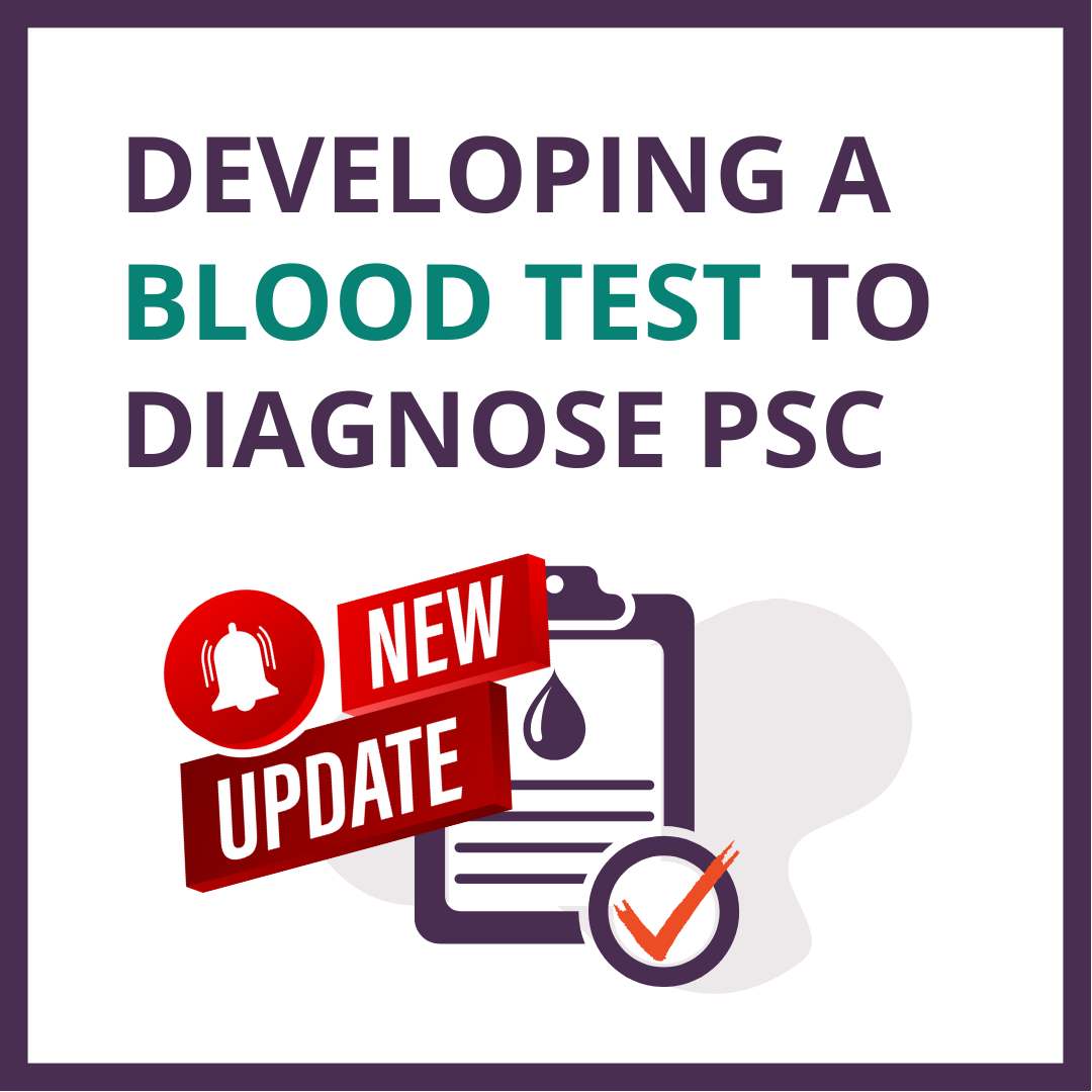 Blood test to diagnose PSC