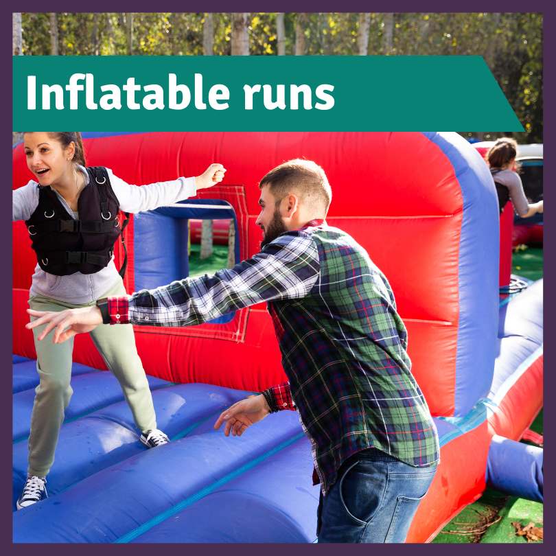 Inflatable runs