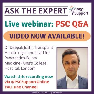 PSC Support Ask the Expert with Dr Deepak Joshi January 2024