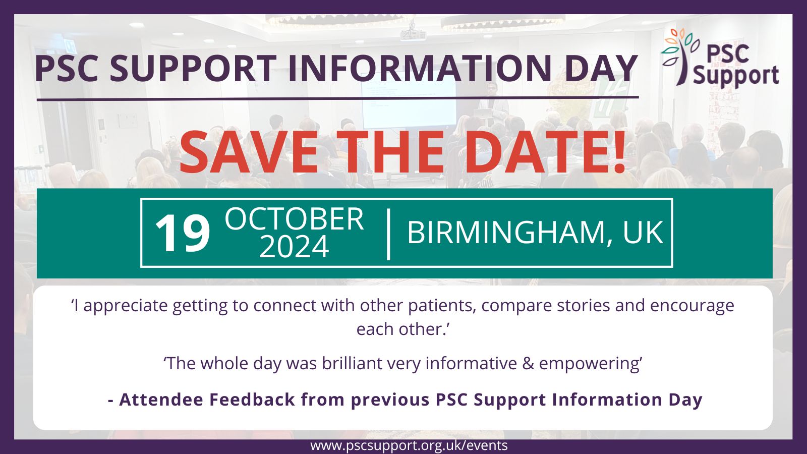 Birmingham Information Day Oct 2024 Save the Date