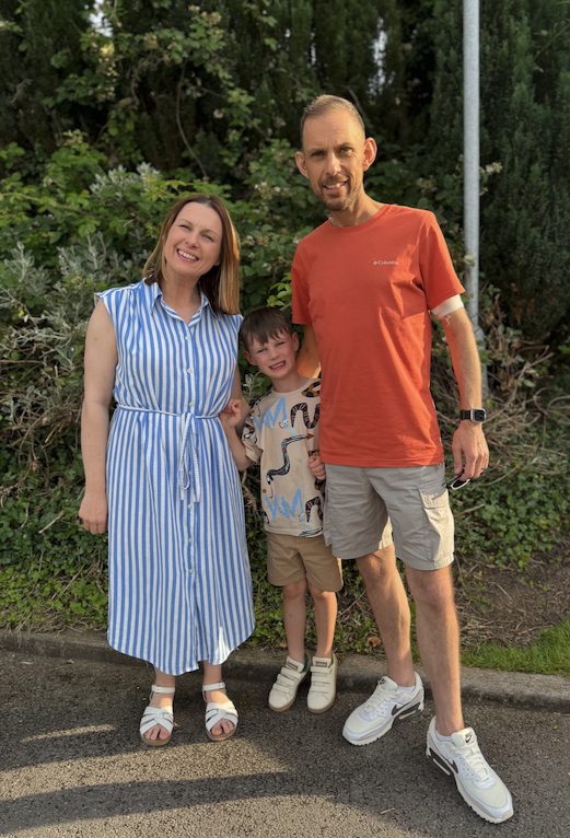 July 2025 - Out for a family meal while waiting for 'the call' with obvious jaundice and weight loss