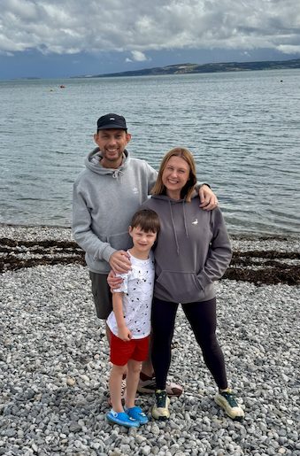 August 25 - Post op we enjoyed a couple of days in Anglesey as a family