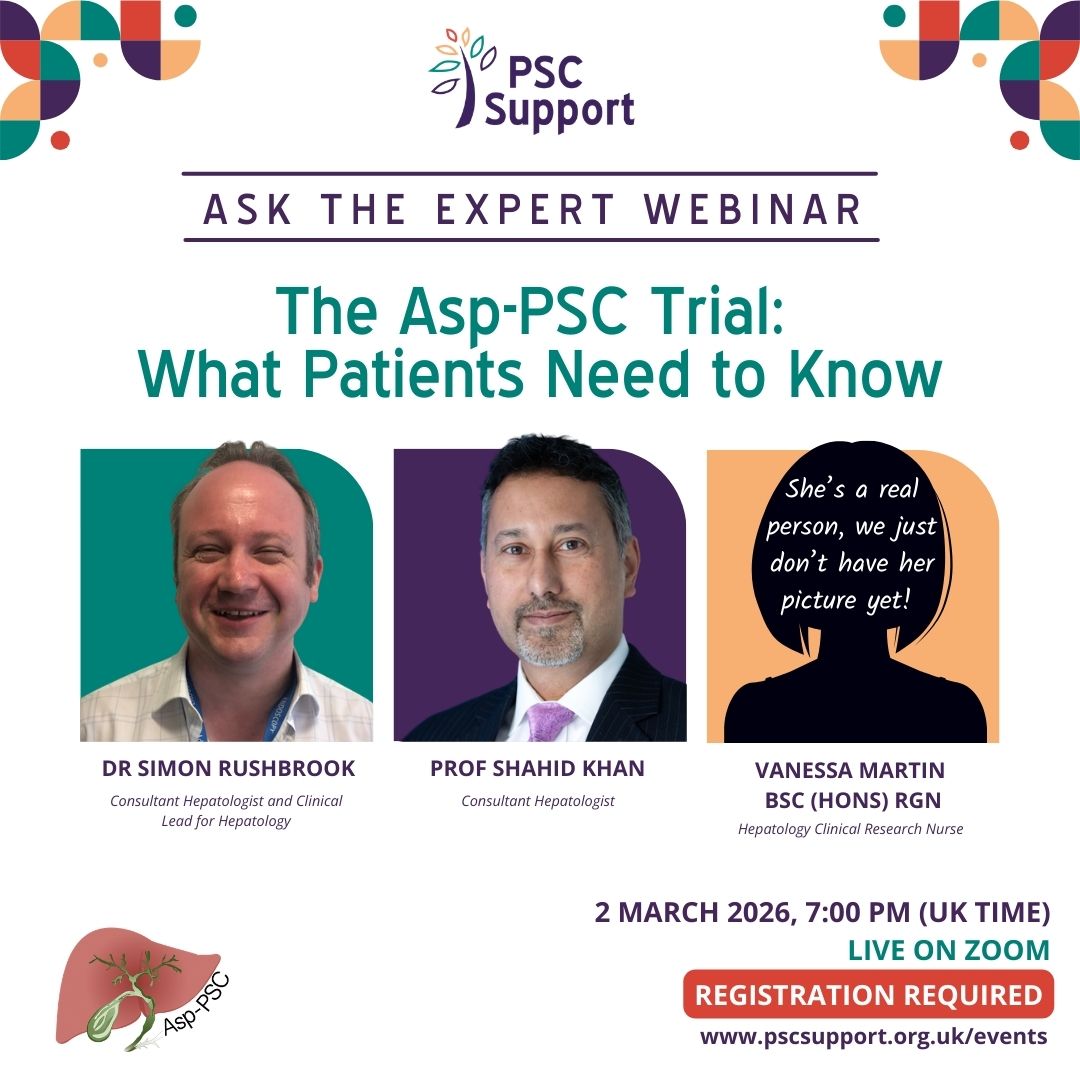 Ask the Expert: The Asp-PSC Trial: What patients need to know