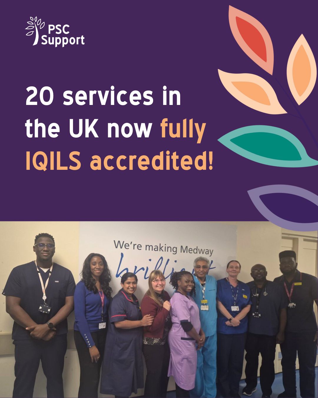 IQILS Update following 20 services achieving accreditation