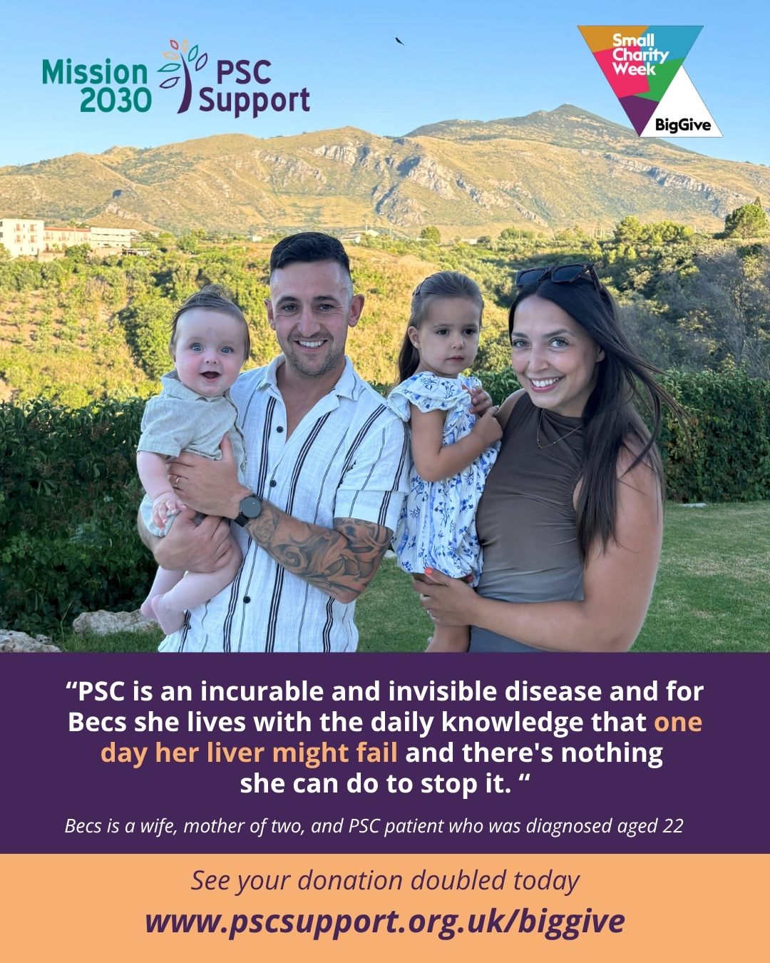 Becs and Martin for Big Give Small Charity Week 2026 (1)