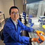 Dr James Sun in the lab 3