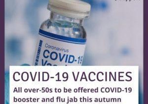 COVID vaccines for over 50s