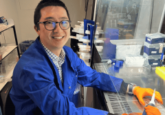 Dr James Sun in the lab 3