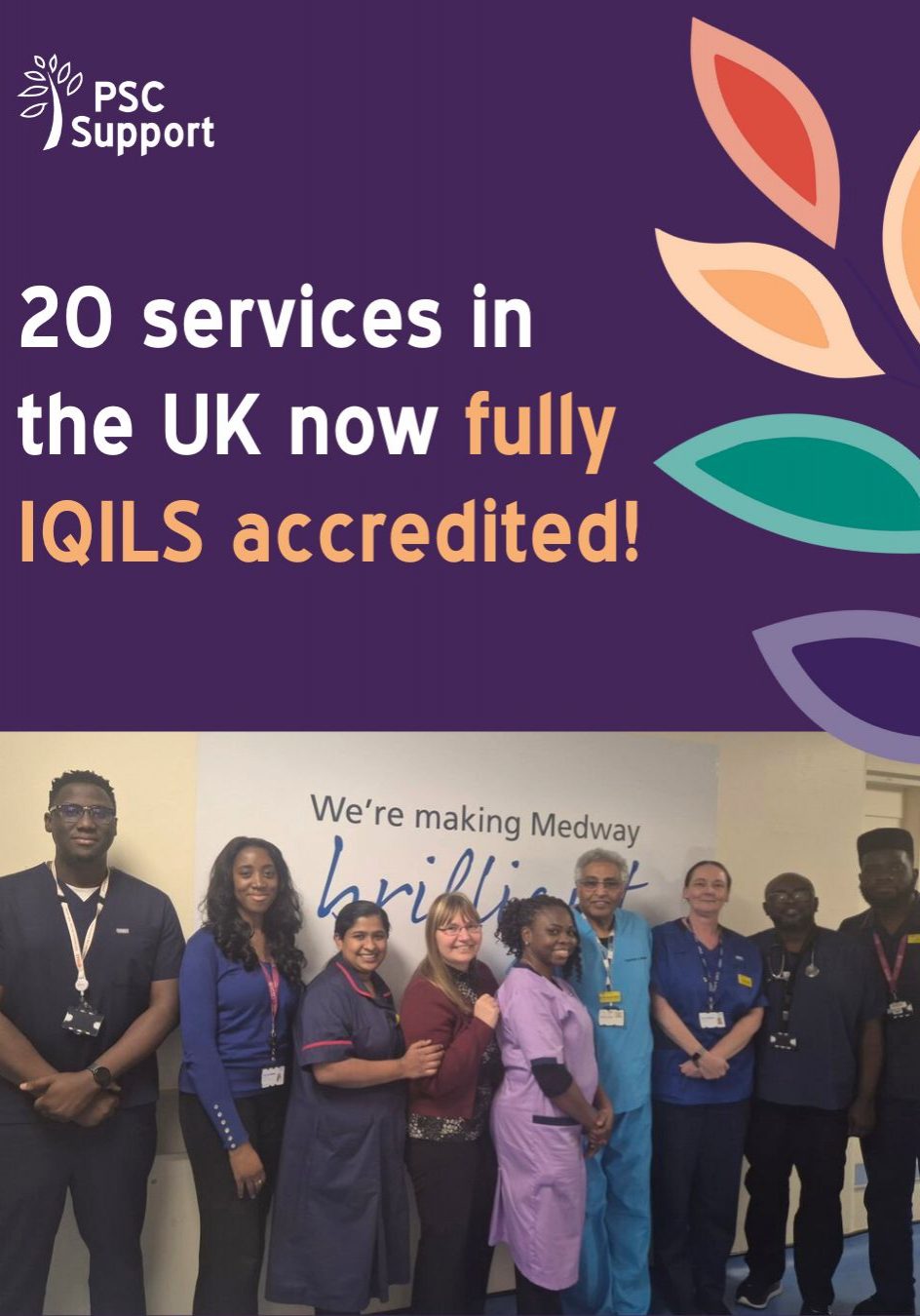 IQILS Update following 20 services achieving accreditation