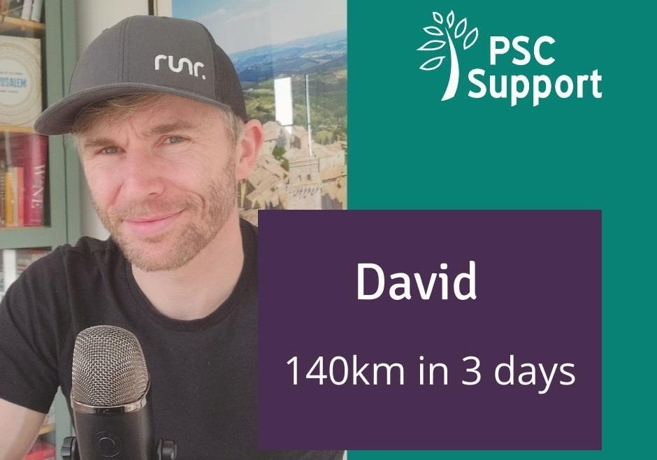 David Savage 140km in three days