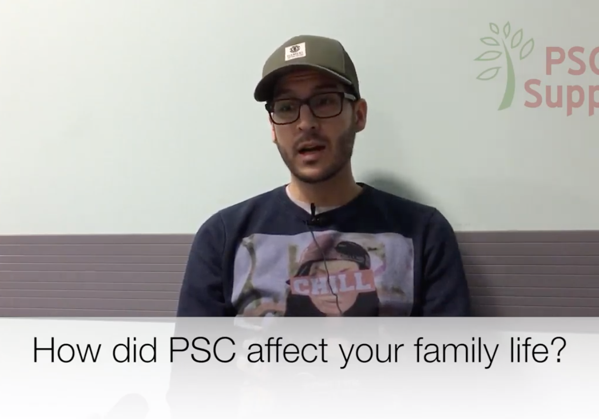 Impact of PSC on family life