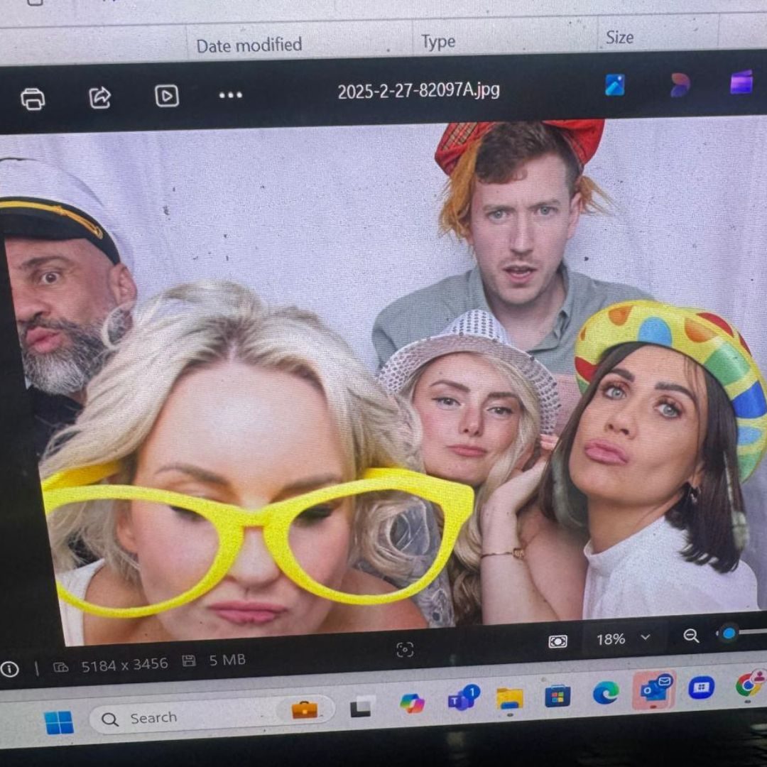 Fun the Photo Booth at last year's event. Putting the 'fun' in fundraising!